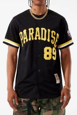 Steel City Baseball Jersey (Black)