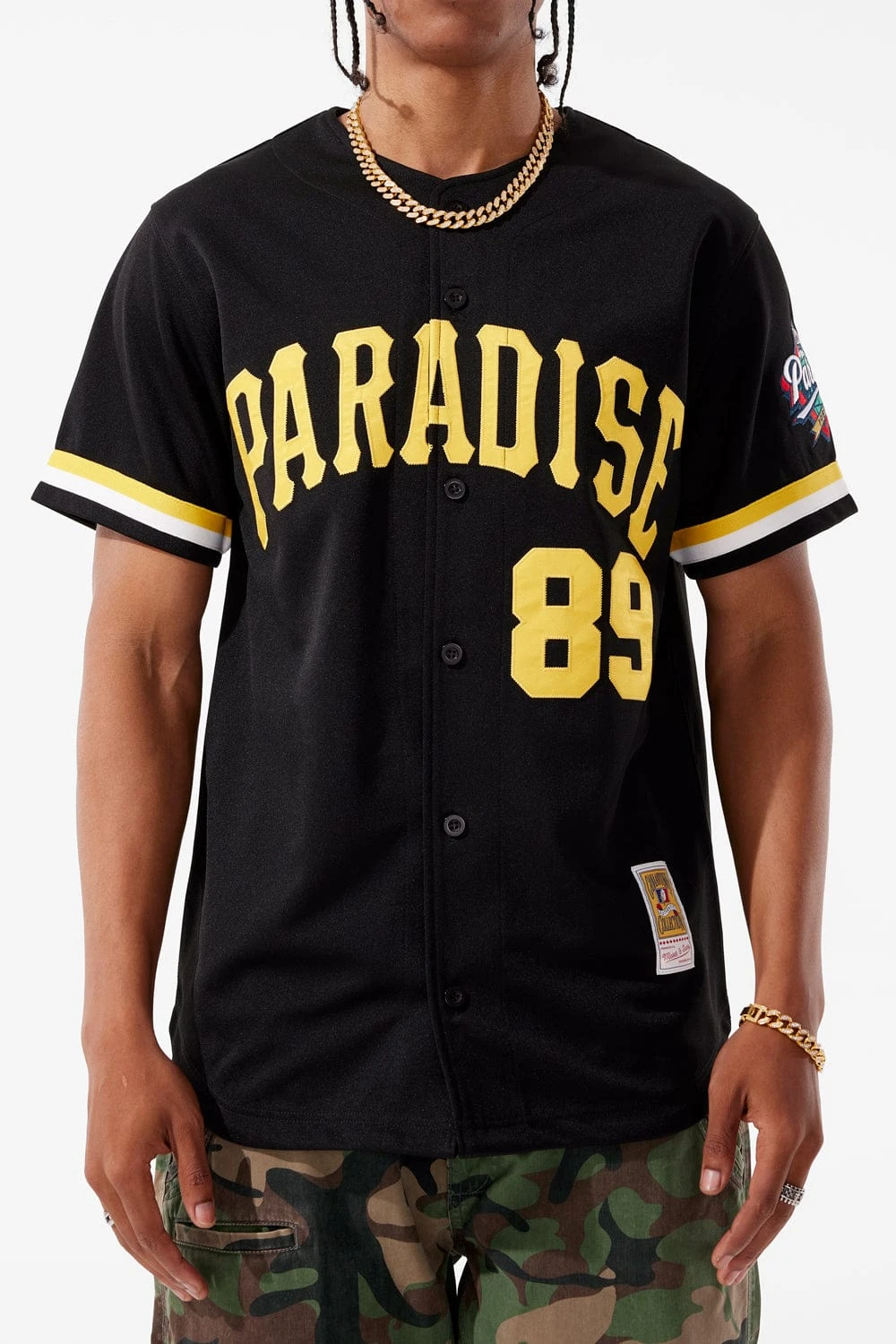 Steel City Baseball Jersey (Black)