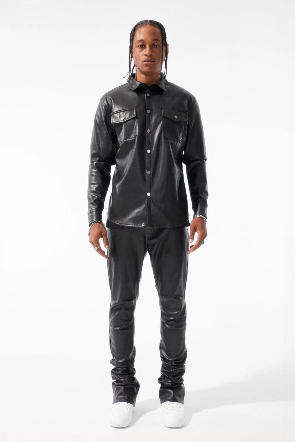 Thriller Button Up (Black) - Image 3