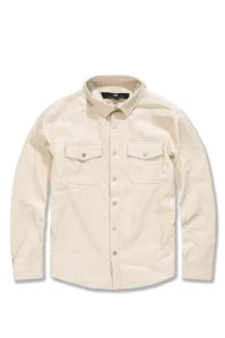 Thriller Button Up (Khaki)