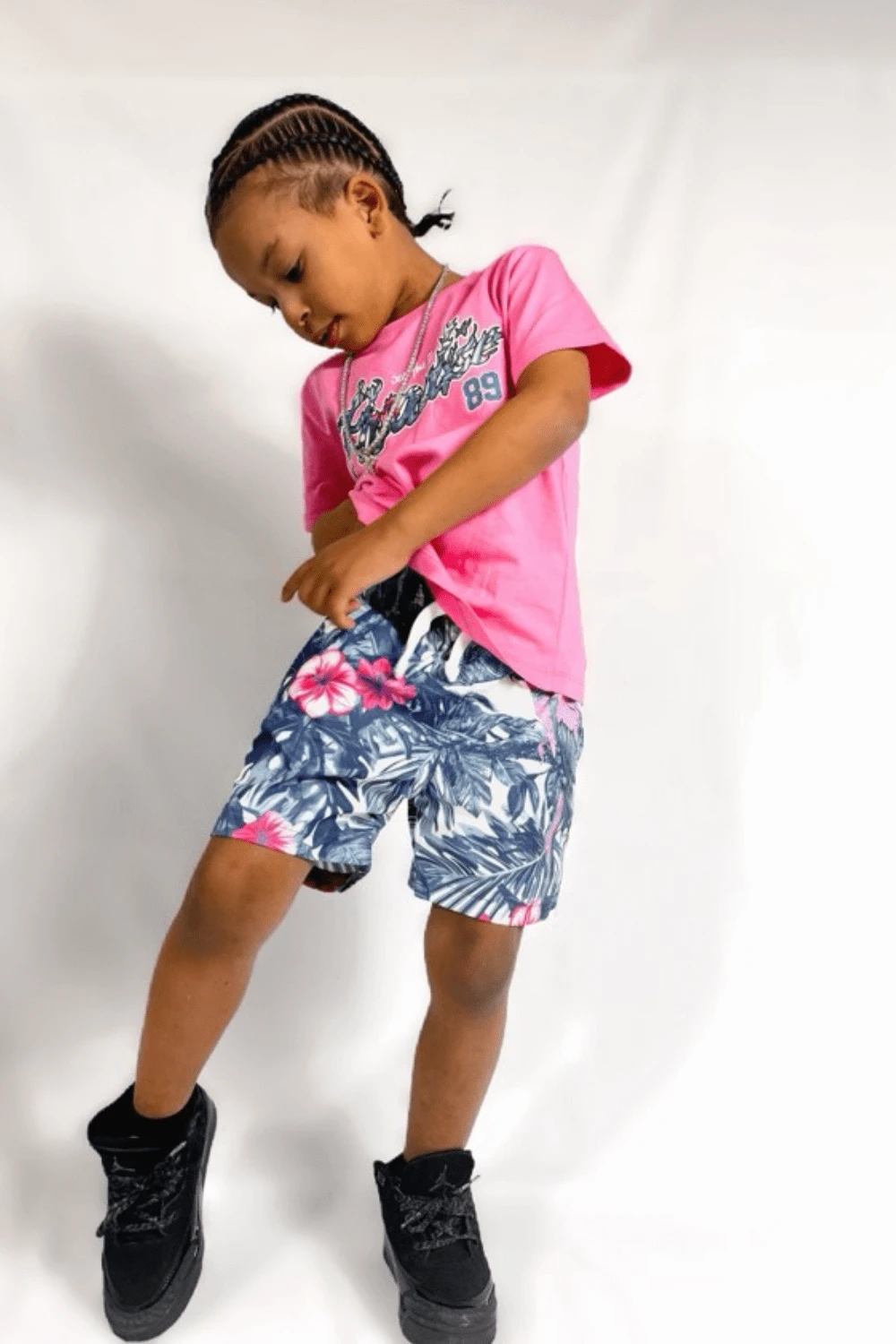 Kids Ibiza Lounge Shorts (Rainforest) - Image 3