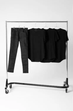 SCALLOP T-SHIRT 3 PACK & DENIM (BLACKOUT)