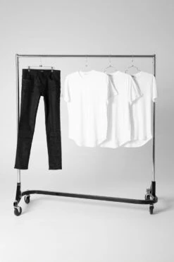 SCALLOP T-SHIRT 3 PACK & DENIM (WHITEOUT)