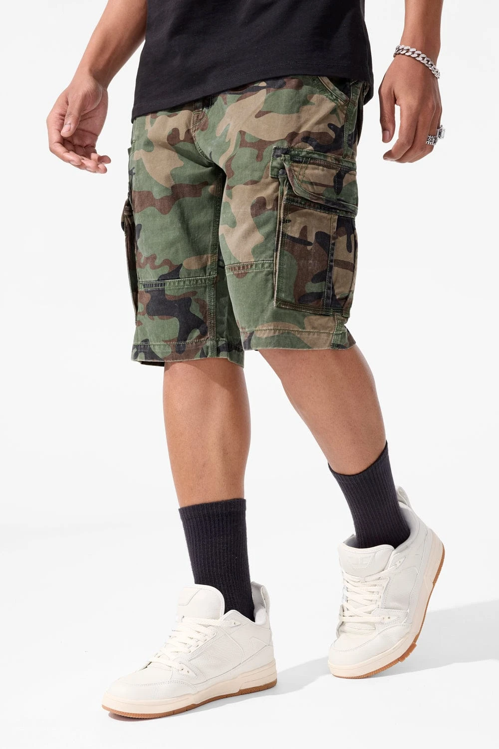 OG - Xavier Camo Cargo Shorts - Image 9
