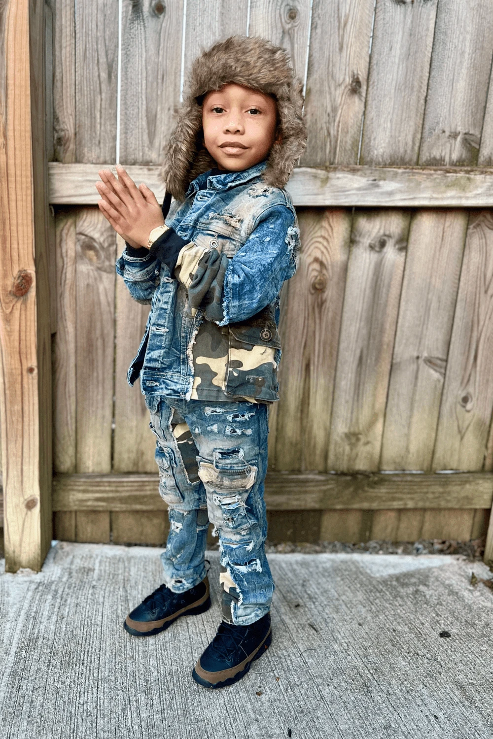 Kids Devotion Denim (Woodland) - Image 5