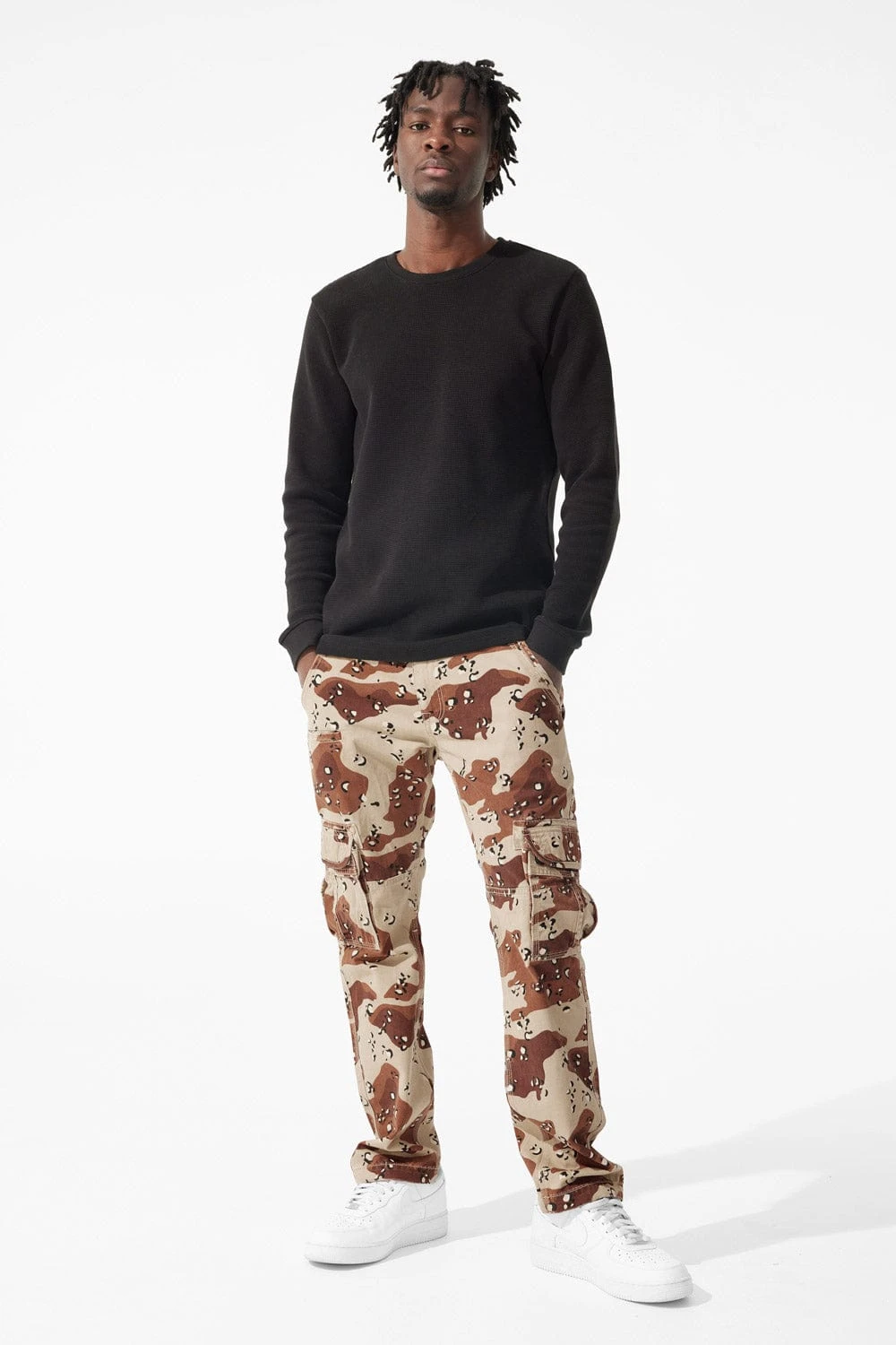 Xavier - OG Camo Cargo Pants (Desert) - Image 3