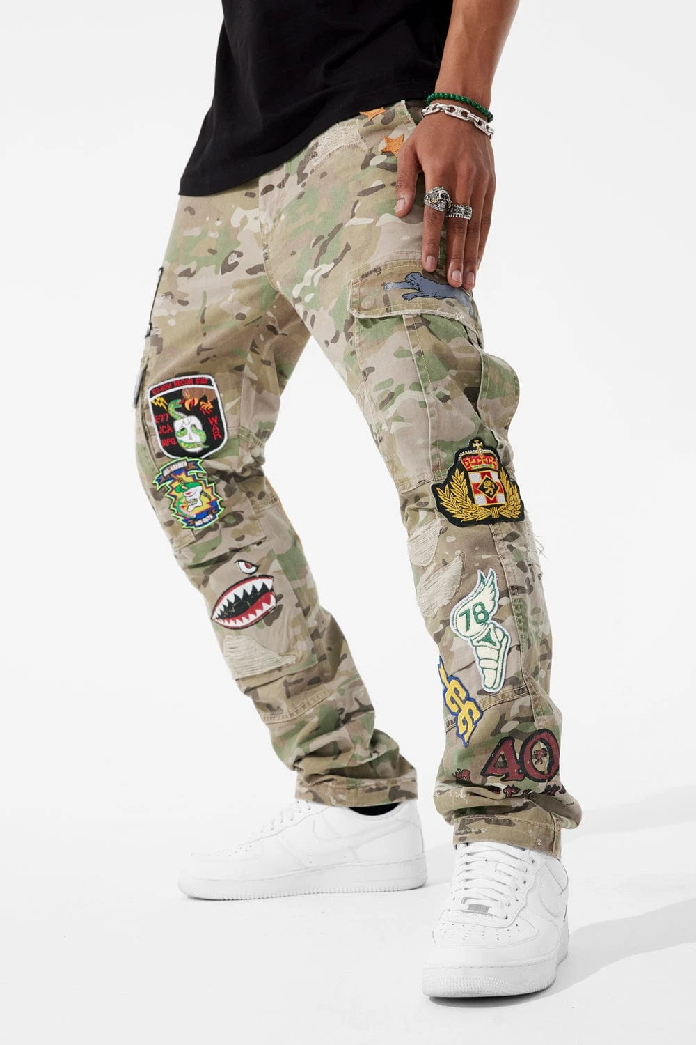 Xavier - War Angel Cargo Pants (Vintage Warhawk Diary) - Image 7