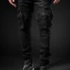 Ross - Heavy Hitter Cargo Denim (Black)