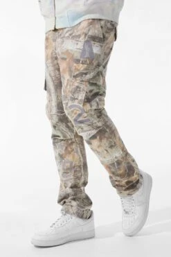 Xavier - Wooster Cargo Pants (Birch Mist)