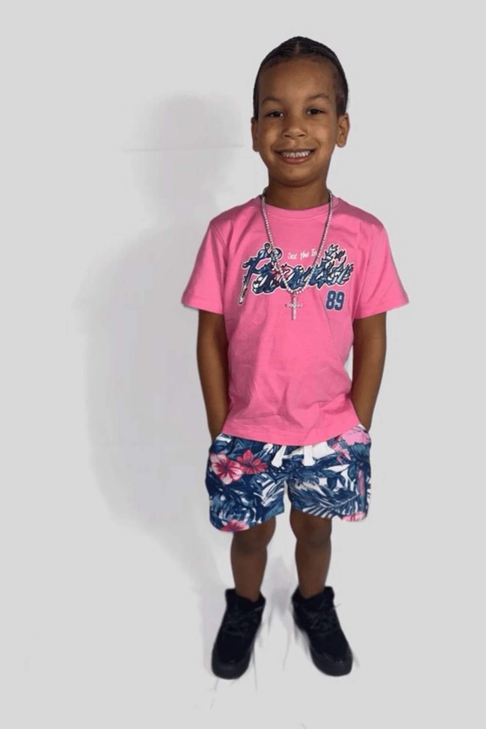 Kids Ibiza Lounge Shorts (Rainforest) - Image 4