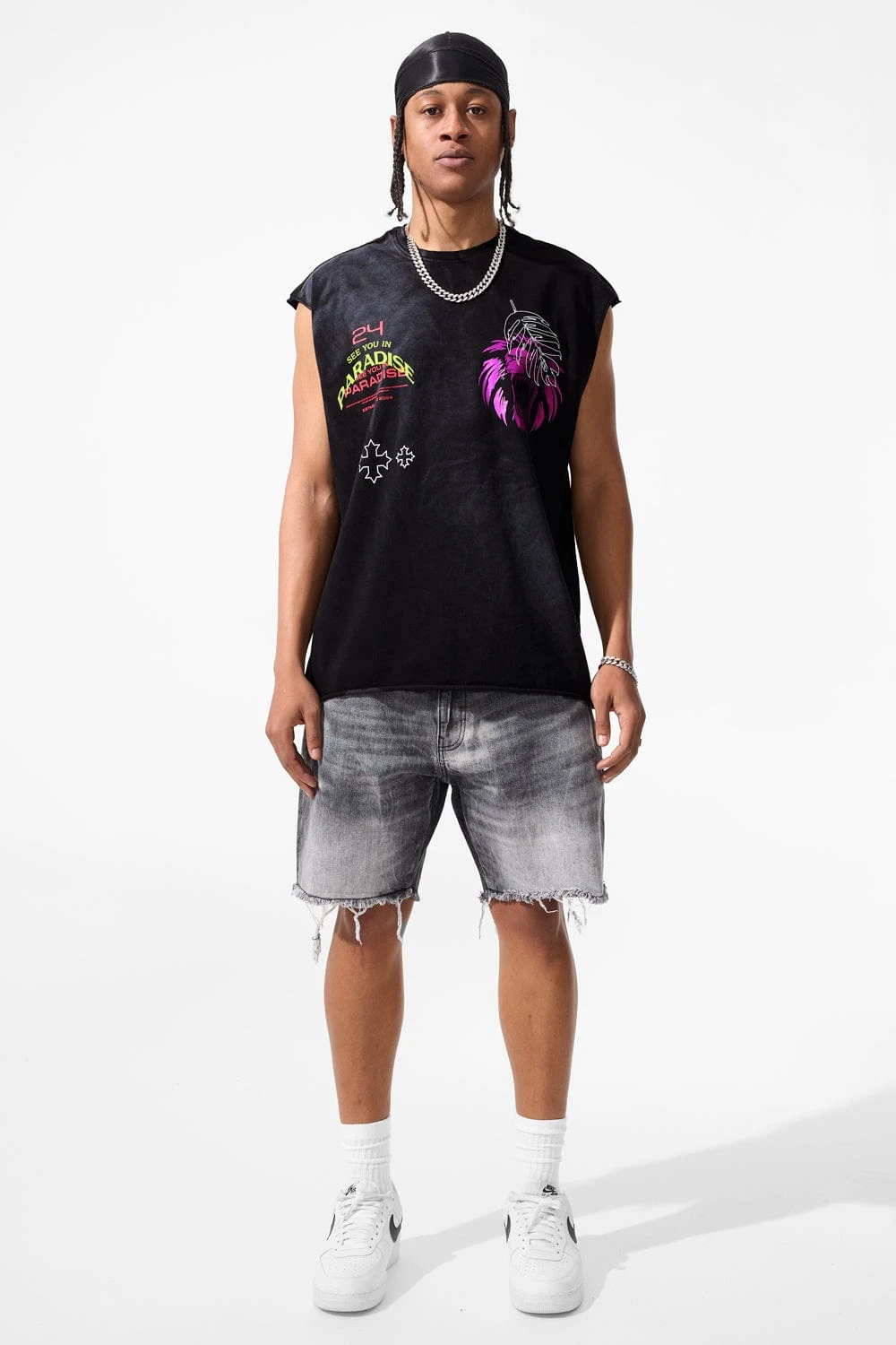 Lions Den Cut Off T-Shirt - Image 12