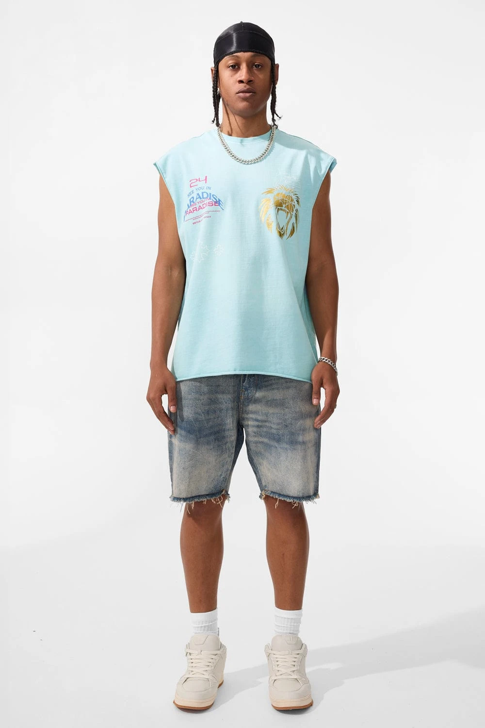 Lions Den Cut Off T-Shirt - Image 3