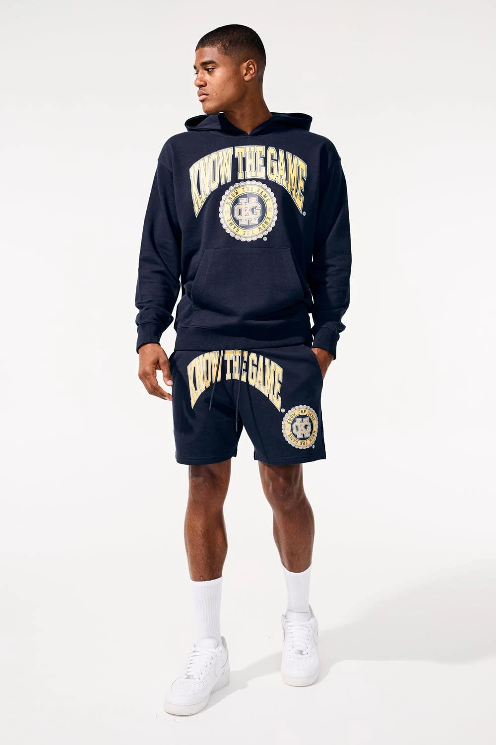 Athletic - Know The Game Shorts (Navy) - Image 2