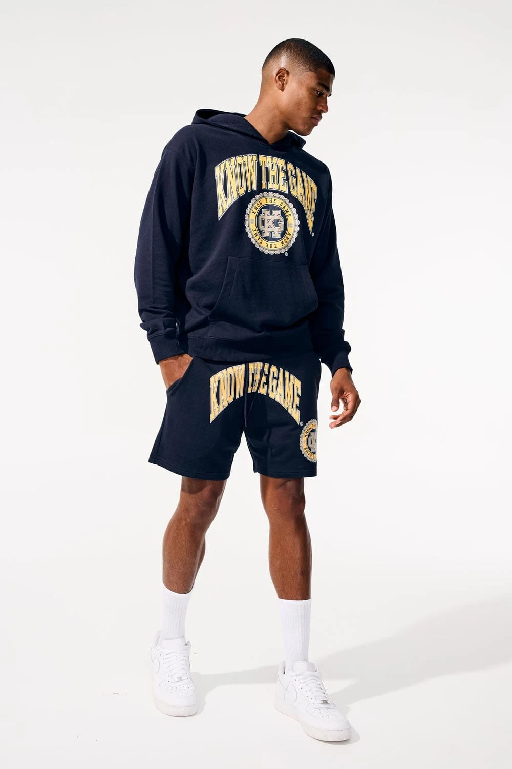 Athletic - Know The Game Shorts (Navy) - Image 5