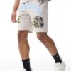 Retro - Pioneer Mesh Shorts (Cream)