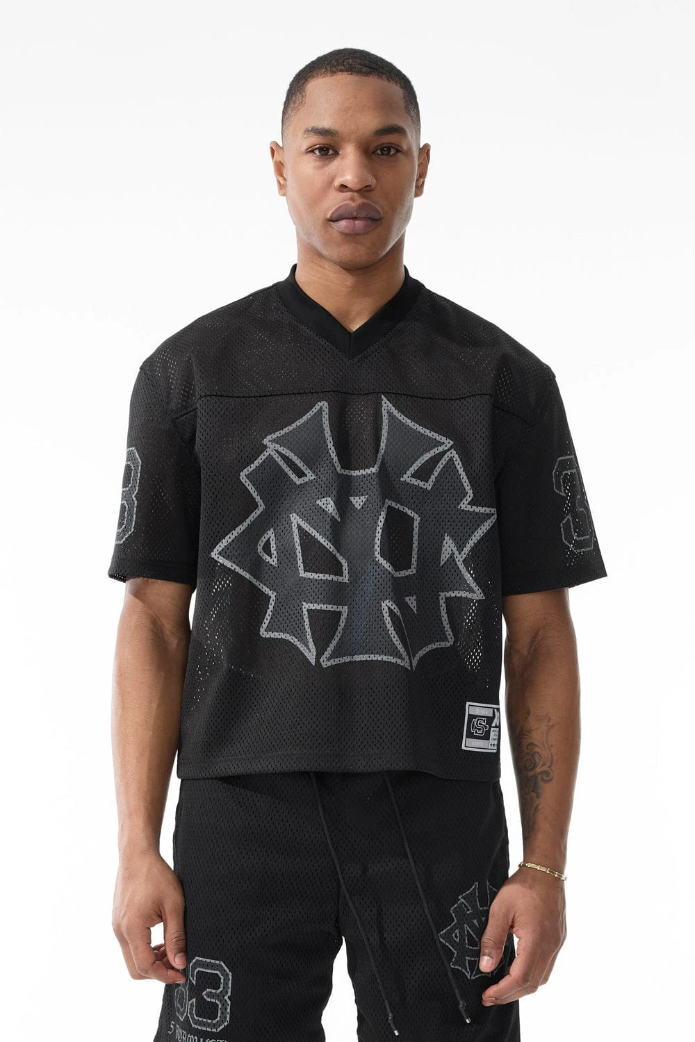 5 Borough Football Jersey (Black)