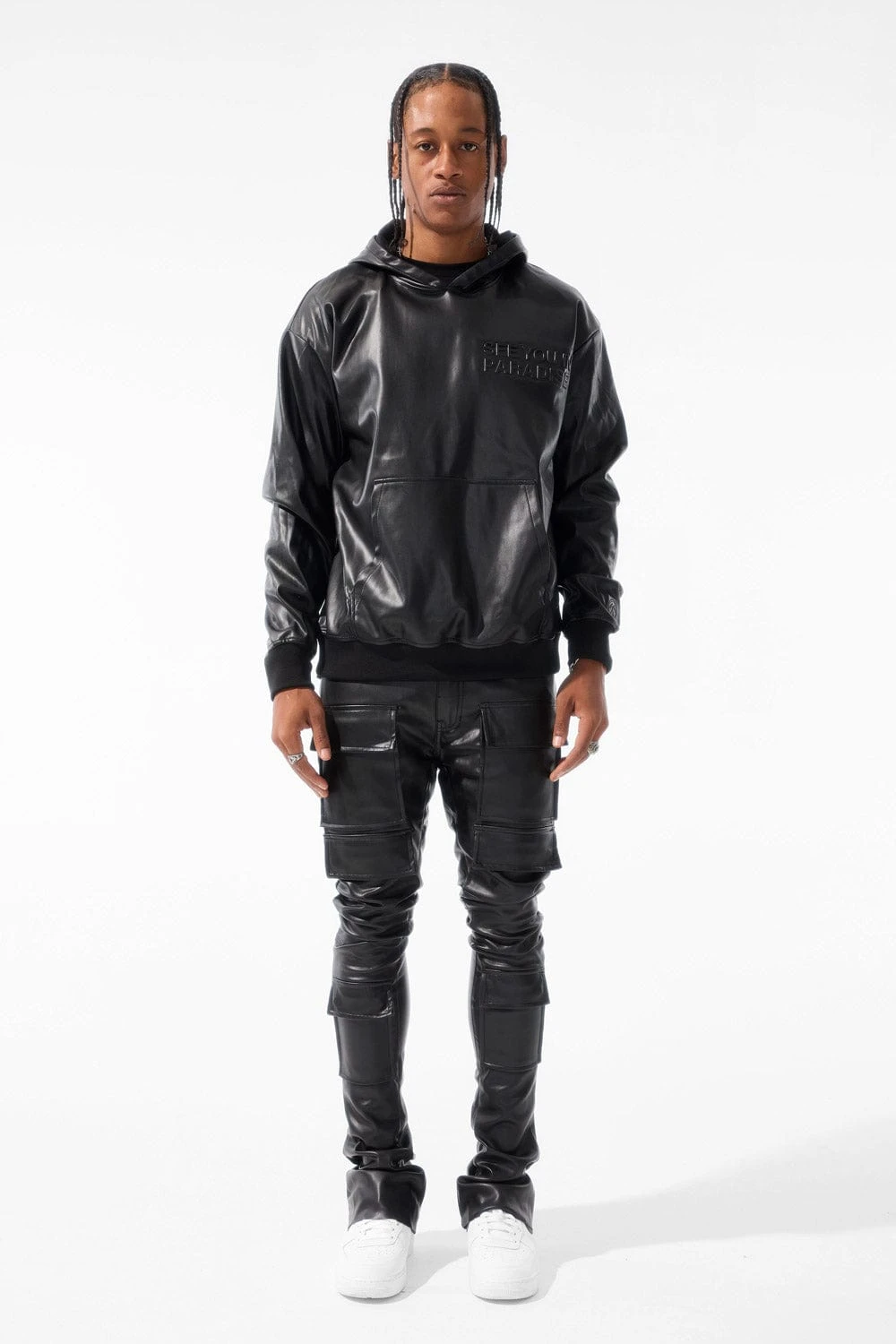 Thriller Pullover Hoodie (Black) - Image 5