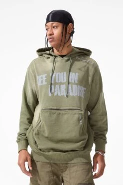 Infantry Division Pullover Hoodie (Olive)