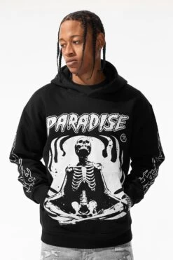 Reincarnation Pullover Hoodie (Black)