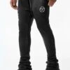Afterlife Stacked Sweatpants (Black Shadow)