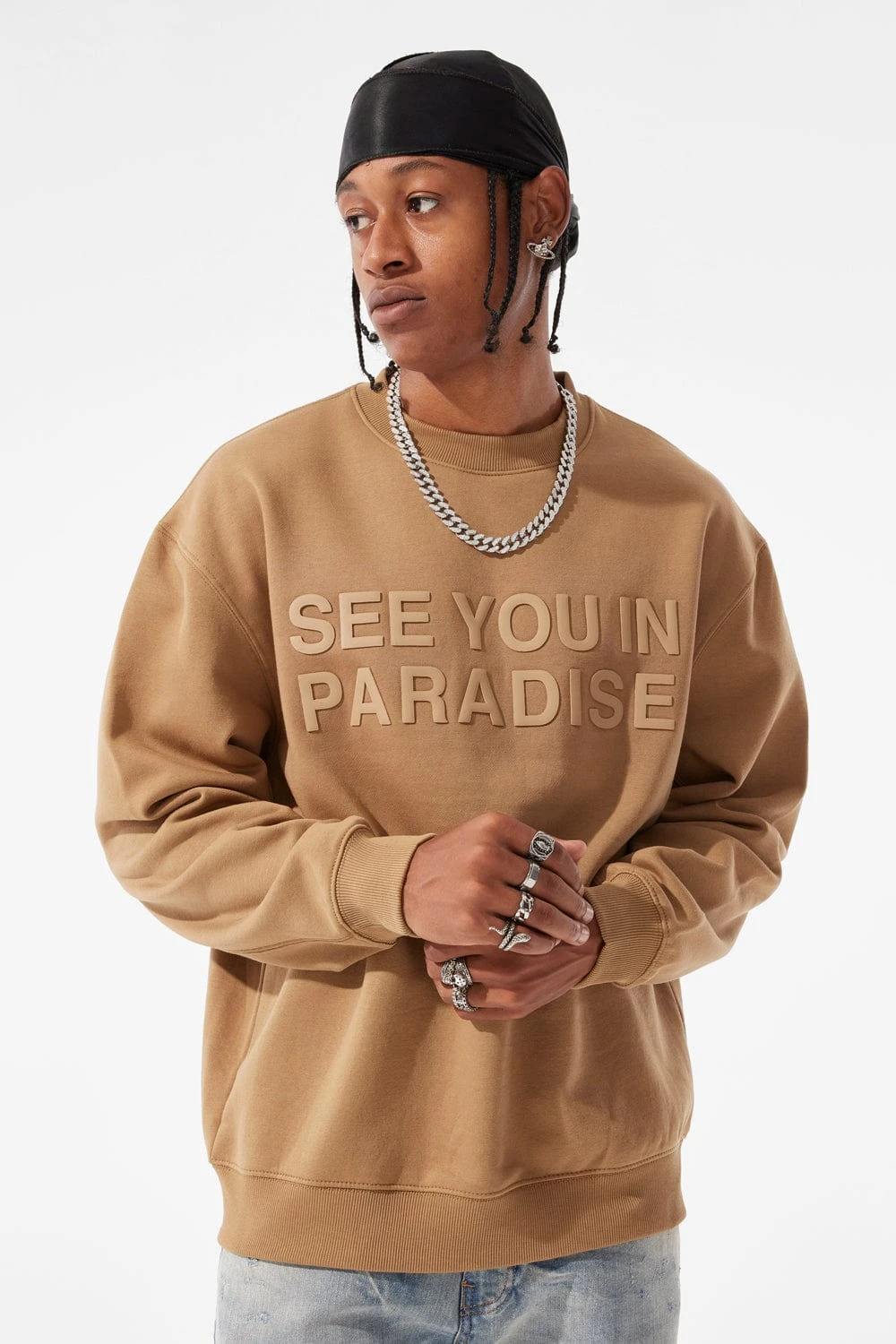Paradise Tonal Crewneck Sweatshirt - Image 2