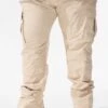 Big Men's Stacked Ventura Cargo Pants (Khaki)