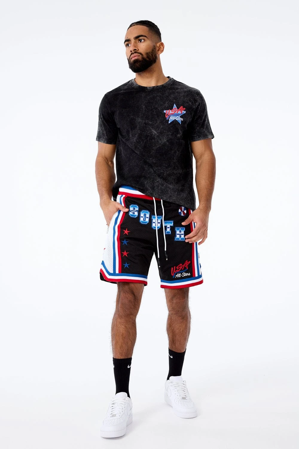 Retro - All Star Basketball Shorts (Dirty South) - Image 2