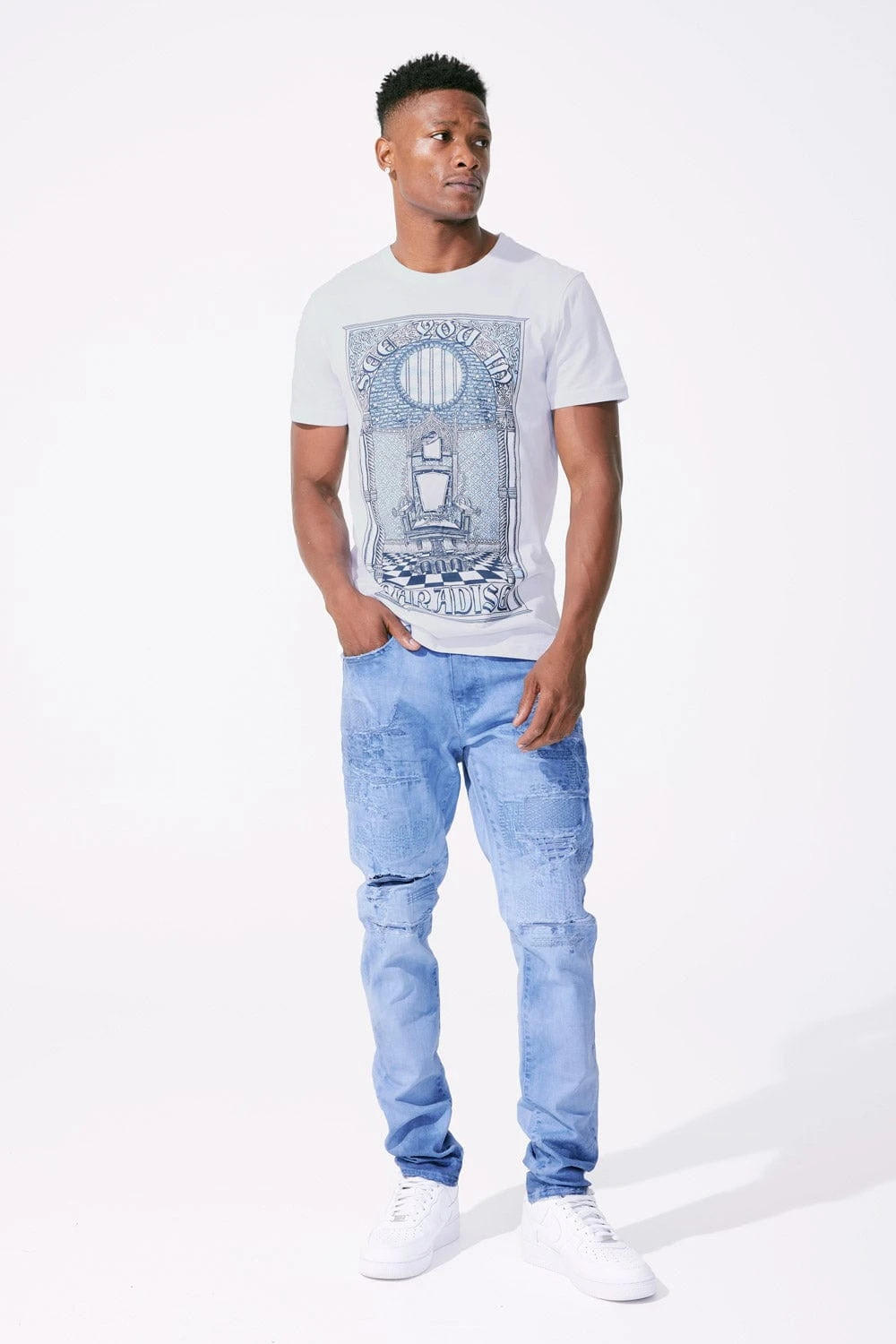 Watch The Throne T-Shirt (White) - Image 3