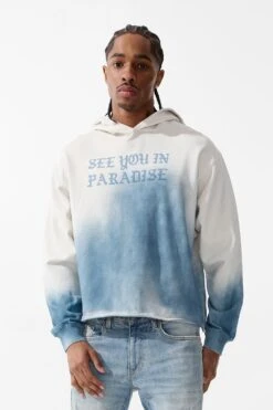 SYIP Cropped Pullover Hoodie