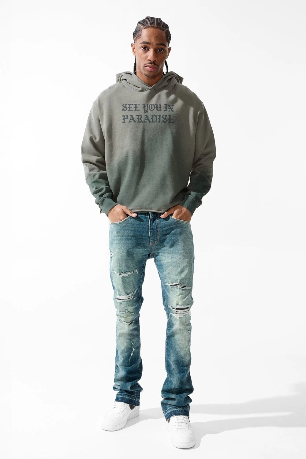 SYIP Cropped Pullover Hoodie - Image 15