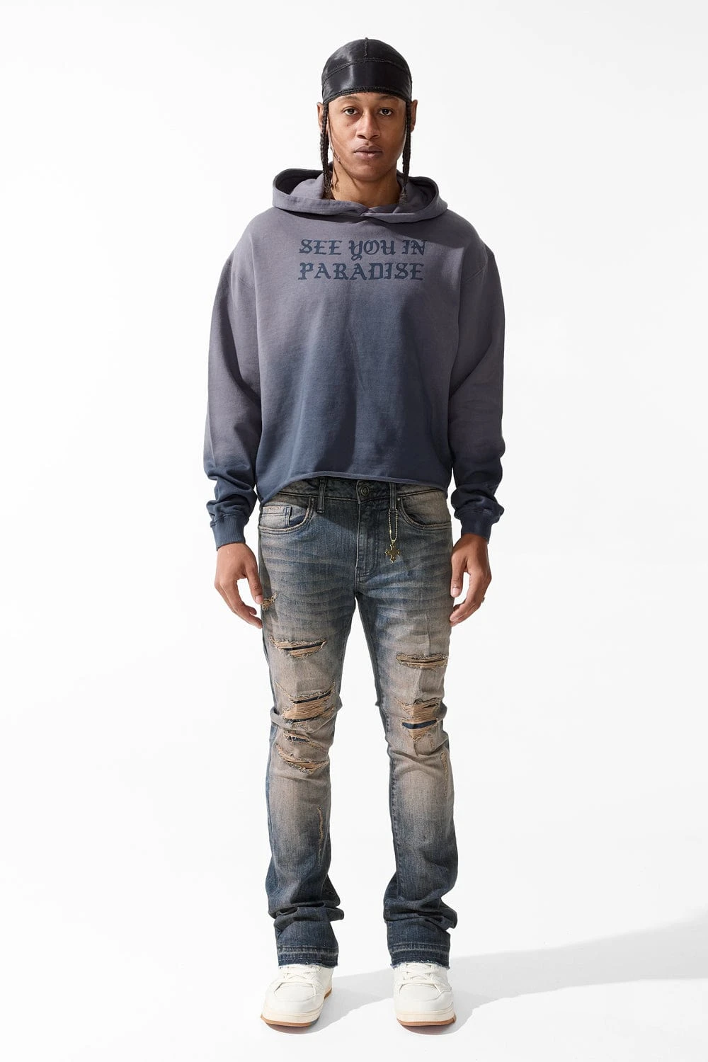 SYIP Cropped Pullover Hoodie - Image 10