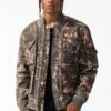 Camo Mercenary Bomber Jacket (Timber Shade)