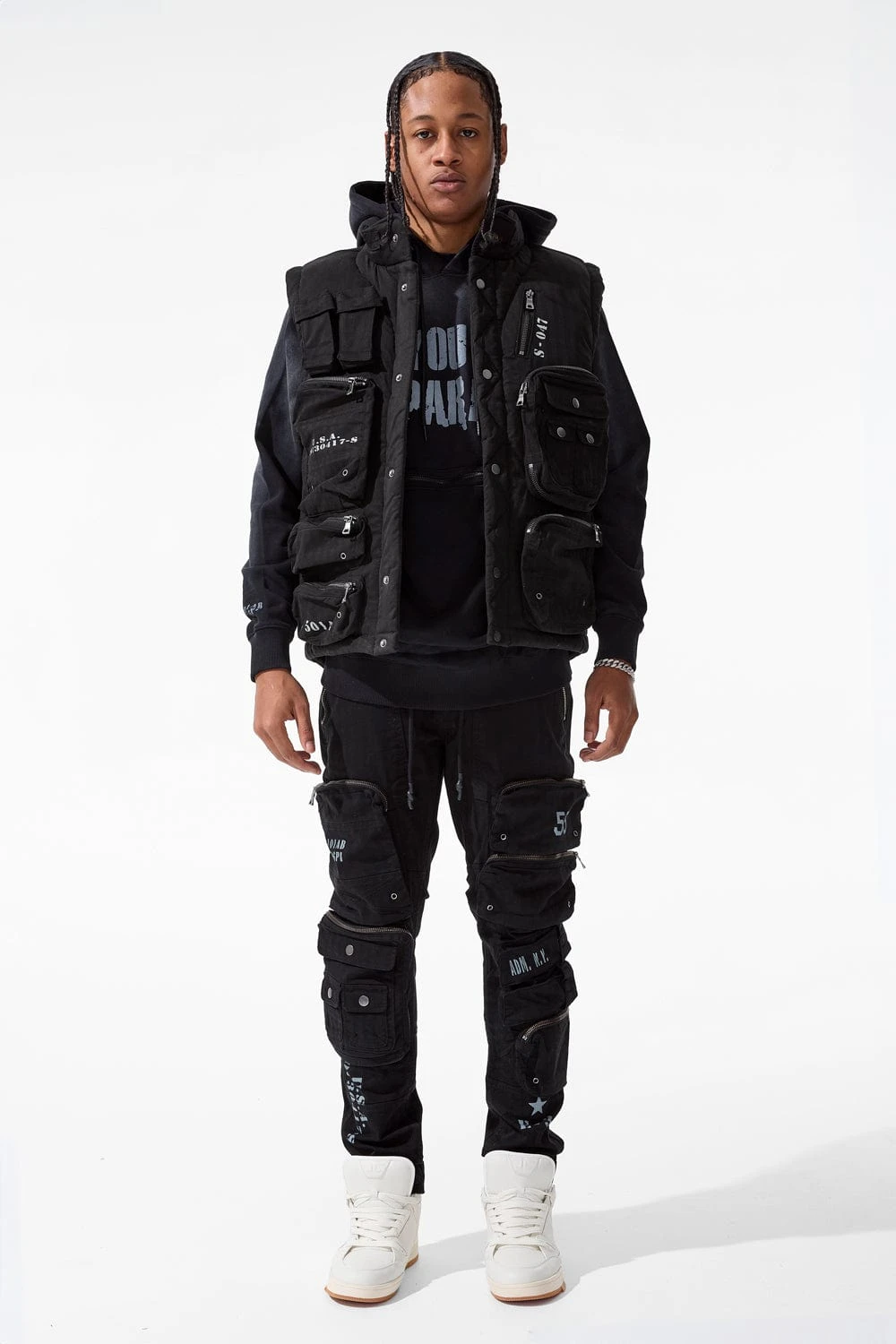 Infantry Division Field Vest (Black) - Image 3