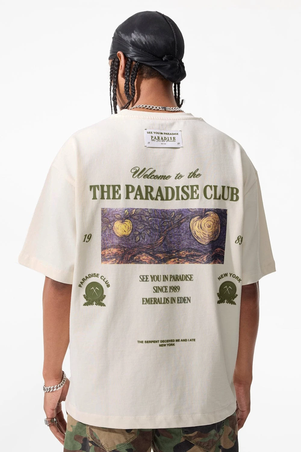 Emeralds In Eden Boxy T-Shirt - Image 6