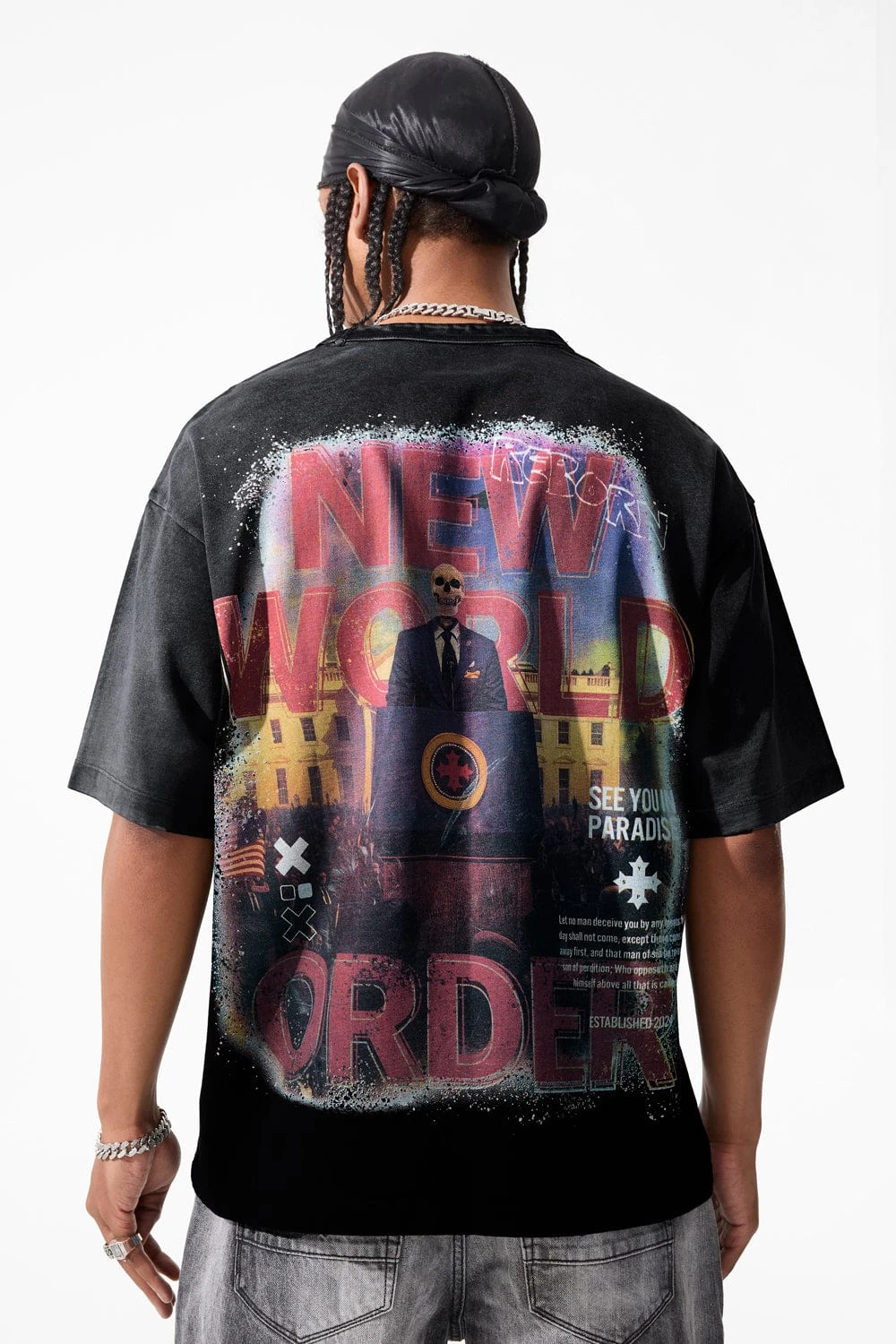 New World Order Boxy T-Shirt - Image 6