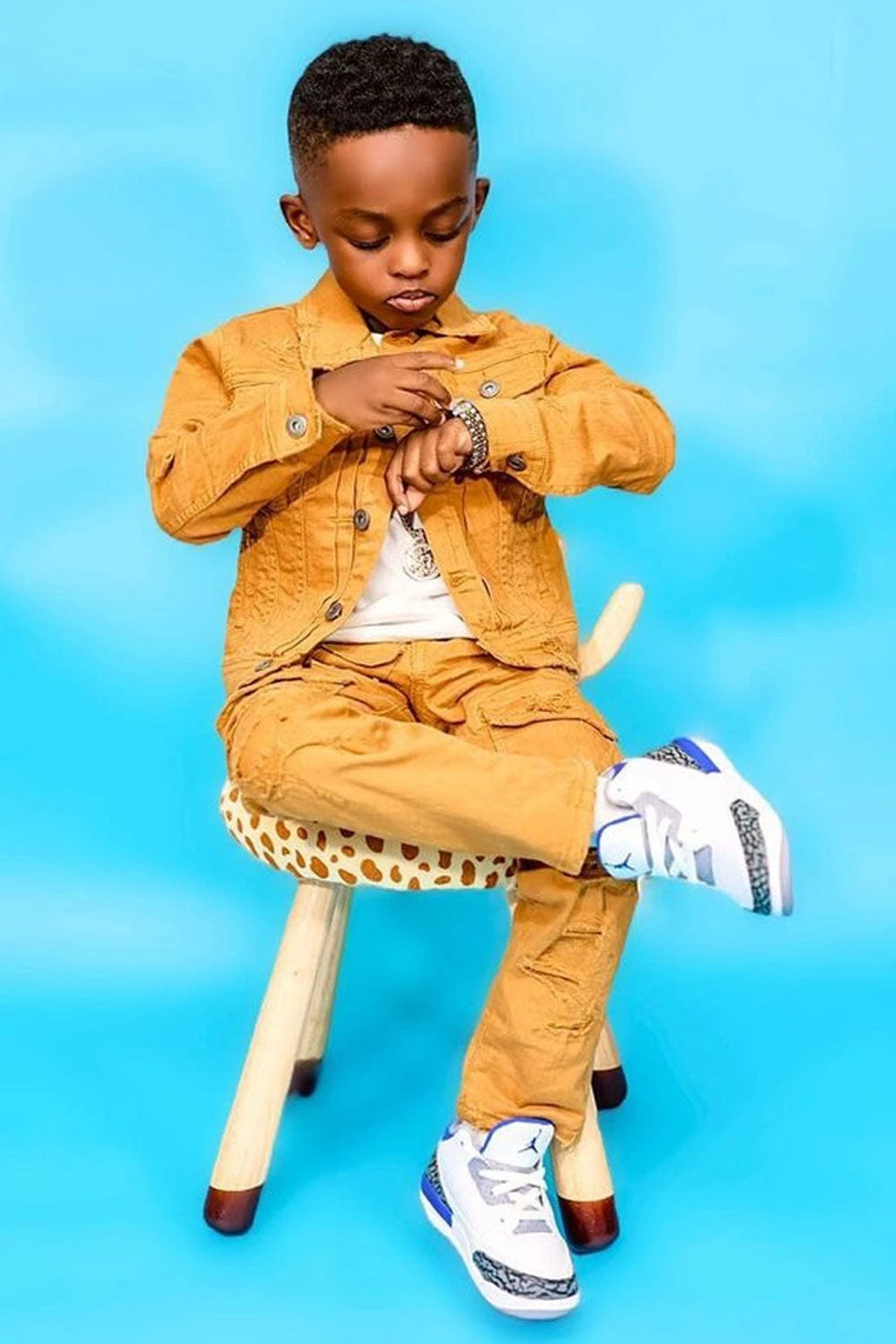 Kids Tribeca Twill Trucker Jacket (Core Colors) - Image 12