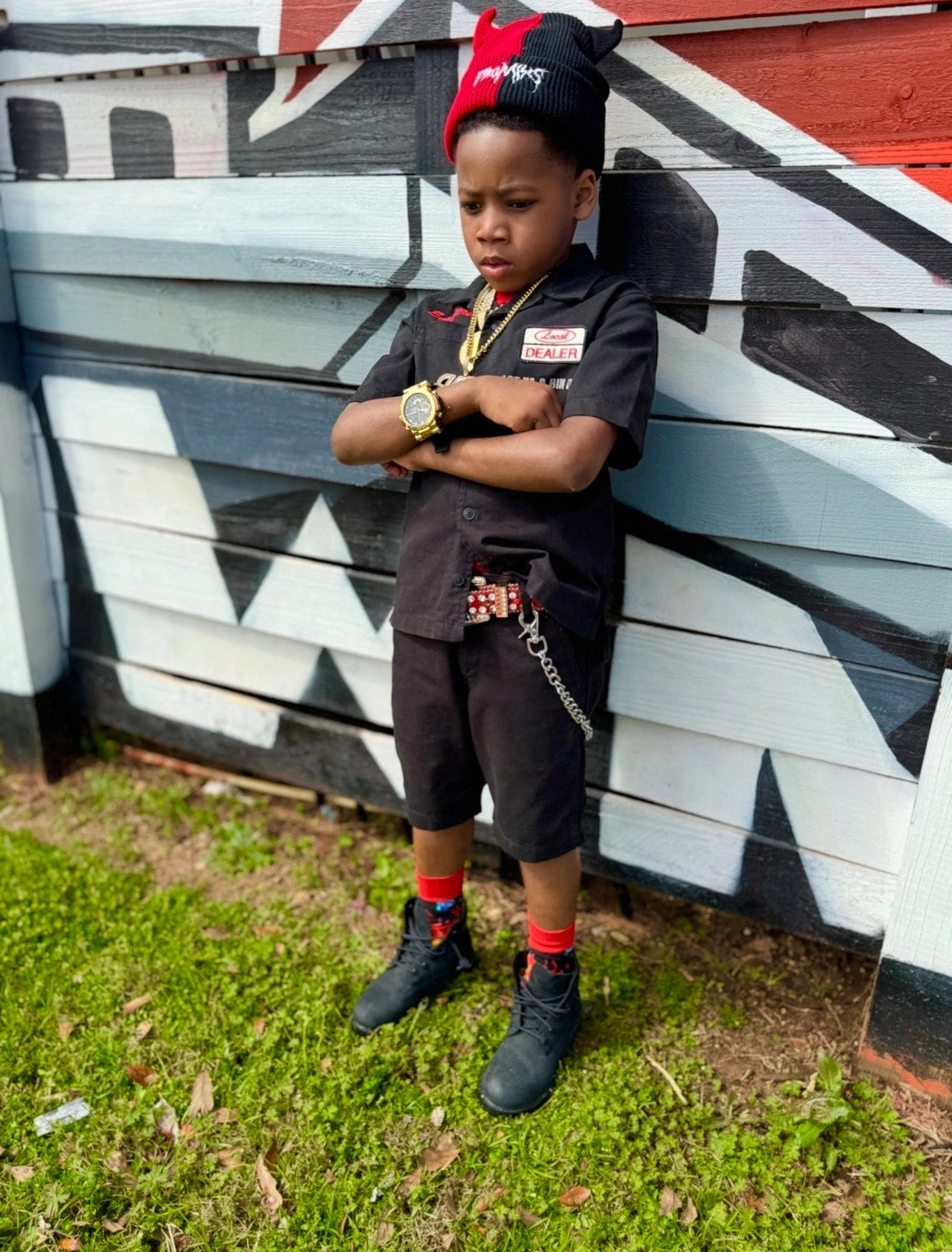 Kids The Re-Up Mechanic Shirt - Image 3