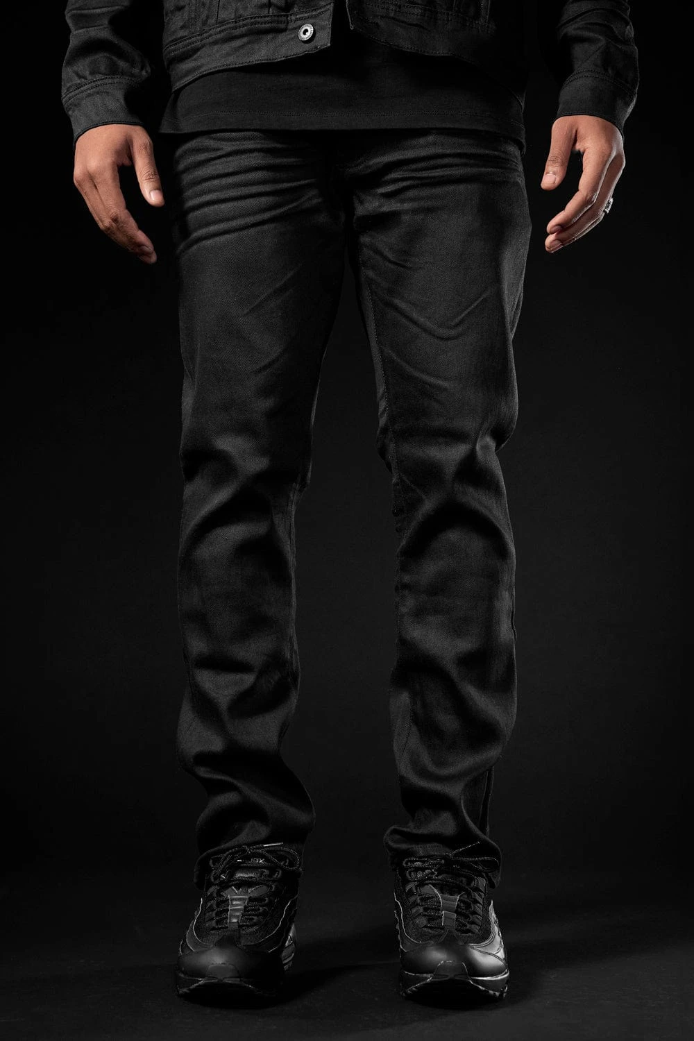 Collins - Obsidian Denim (Black) - Image 4