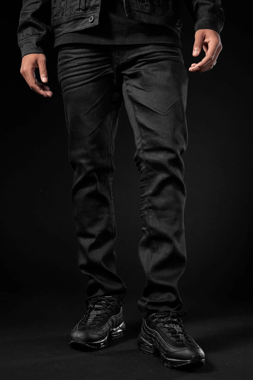 Collins - Obsidian Denim (Black)