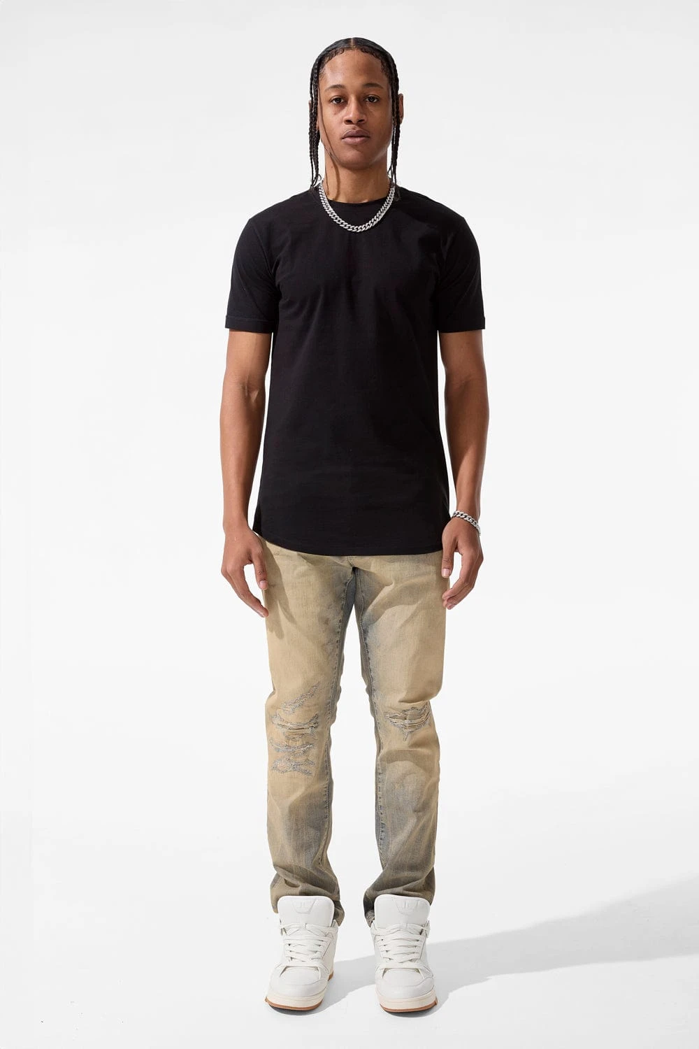 Collins - Dune Denim (Khaki Wash) - Image 3