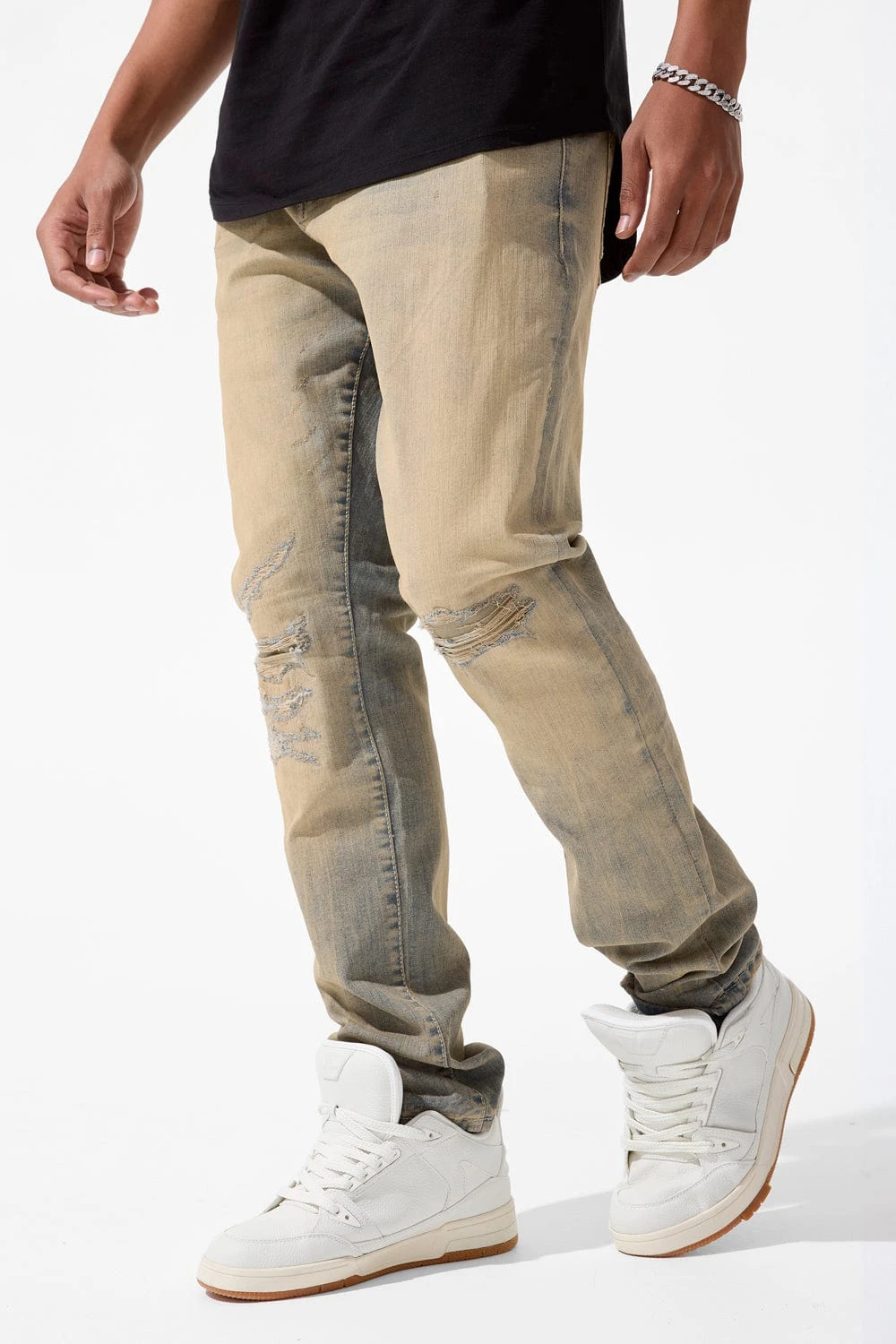 Collins - Dune Denim (Khaki Wash)