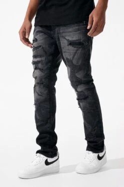 Collins - Black Widow Denim (Black Shadow)