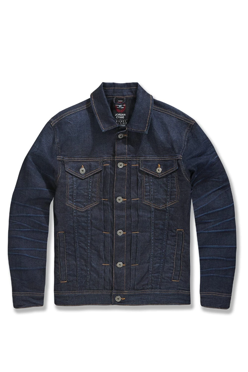 Gaucho Denim Trucker Jacket (Dark Indigo)