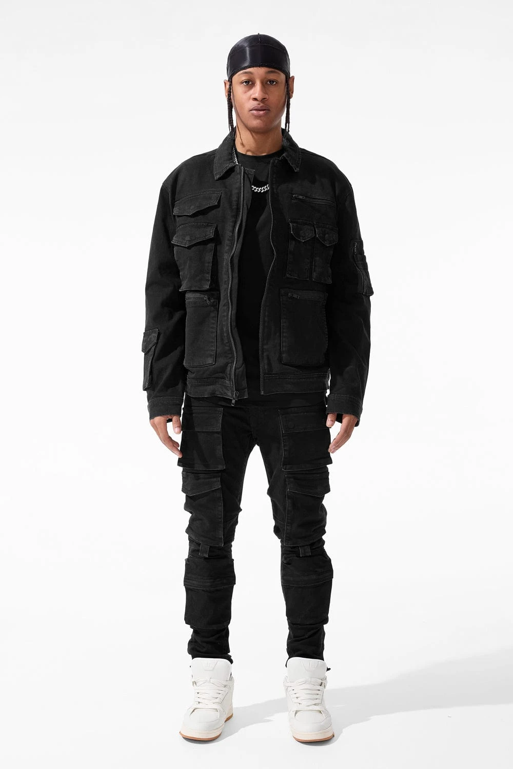Sean - Legion Cargo Denim (Vintage Black) - Image 3