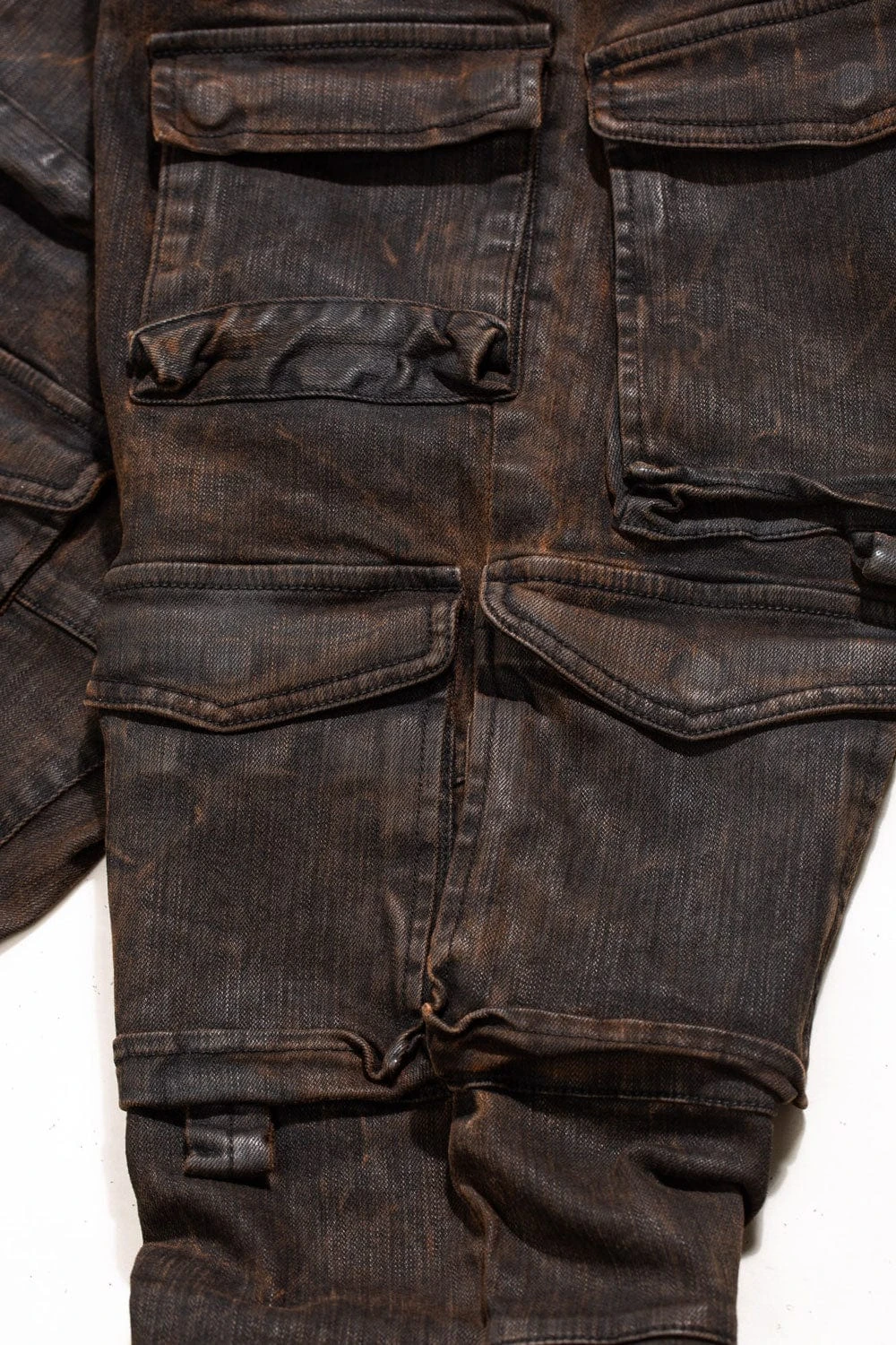 Sean - Carbon Cargo Denim (Black Copper Wash) - Image 10