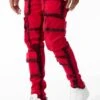 Ross - Maui Cargo Pants (Red)