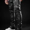 Ross Stacked - Thriller Cargo Pants (Black)