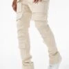 Ross Stacked - Thriller Cargo Pants (Khaki)