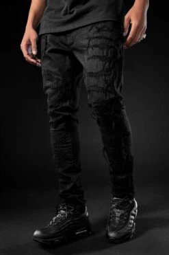 Sean - Gladiator Denim (Jet Black)