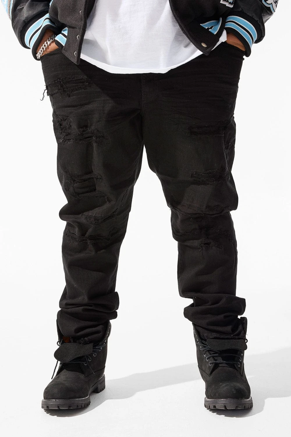 Big Men's Sean Santiago Denim (Black)